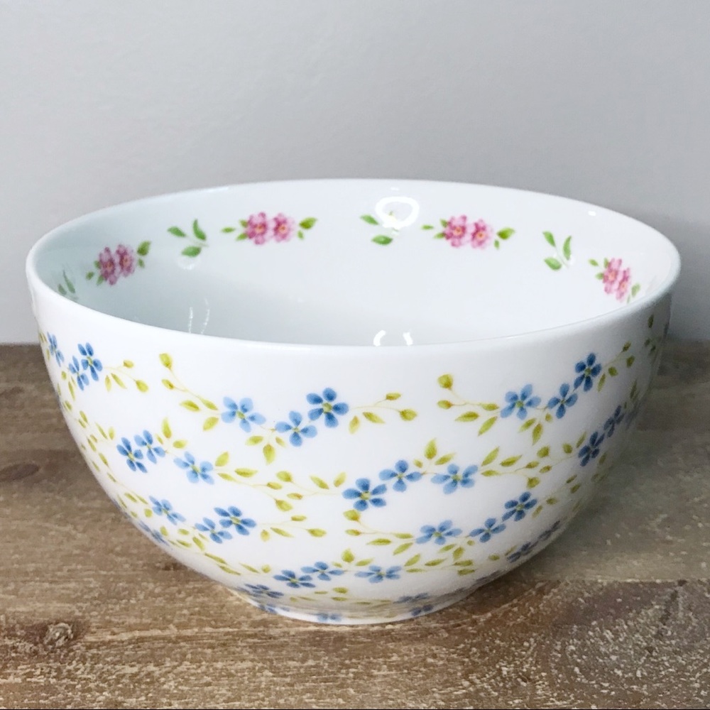 KATIE ALICE UK Cottagecore floral cereal bowl